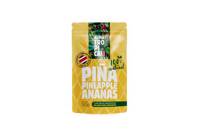 Bolsa de piña deshidratada 100% natural Alma Tropical 50 g